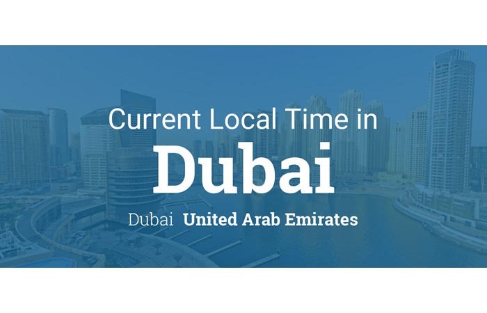 Dubai de şu an saat kaç